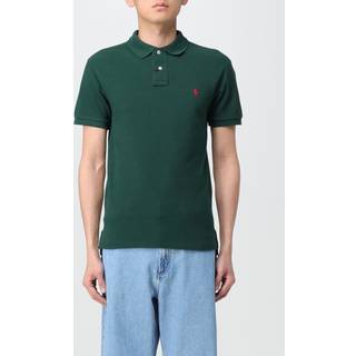 Polo Ralph Laurentil mænd. 710795080018 Slim fit pique polo shirt grøn (L), Casual, Bomuld, Korte ærmer