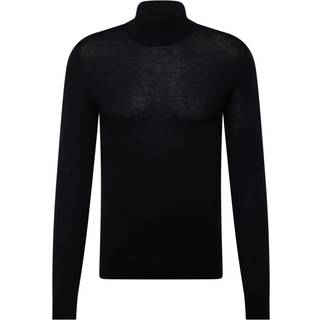 Nevile Rullekrave-sweater i Uld - Black - XL