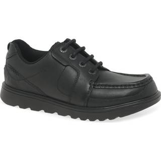 Start Rite Start Rite Cadet Black Leather Lace Up School Shoes