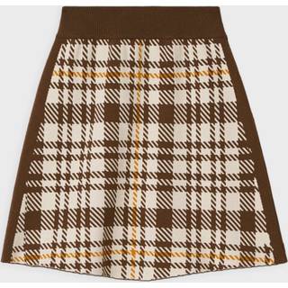 Rodebjer Skirt Tendai Eco Check M - Brun - M