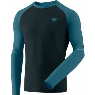 Dynafit Alpine Pro L/S Tee Løbeshirt Herrer størrelse 48 - M farve sort/blå