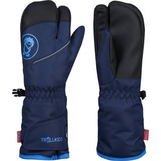 Trollkids Kid's Troll 3 Finger Glove Handsker Børn størrelse 5 - 9-10 Years farve blå
