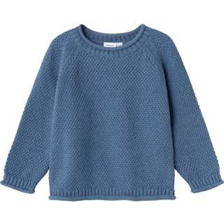 NAME IT Striktrøje Kilon Coronet Blue Melange