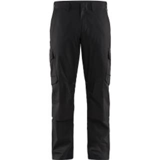 Blåkläder 1448 Industri Buks med knælommer stretch / Industri Arbejdsbuks med knælommer stretch - C62 - Sort/Mørk Grå