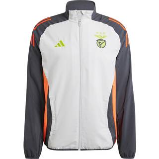 Benfica Tiro 24 Competition Presentation Track Top - Light Solid Grey / Semi Solar Red - M