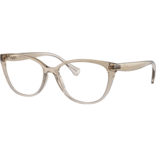 Ralph Lauren Kvinde RA7135 6126 Optiske stel Injiceret Brun Transparent Cat Eye Normal