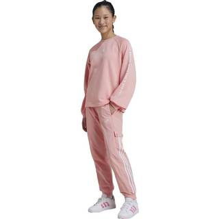 Street Jam Woven Cuffed Cargo Tracksuit Bottoms Kids - Semi Pink Spark / White - 164