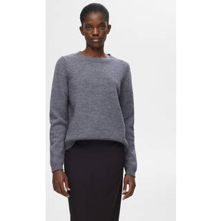 Ana Striktrøje, Medium Grey Melange, XS