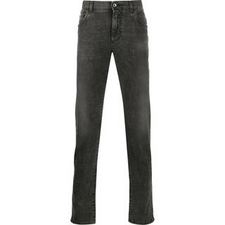 Dolce & Gabbana Black Cotton Stretch Skinny Men Denim Jeans