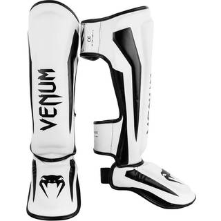 Venum Elite Standup Shinguards White/Black Medium