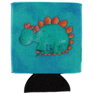 """" Carolines skatte stegosaurus akvarel dekorativ kan hugger flerfarvet """"