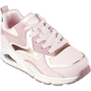 Skechers Uno Gen børnesko - (Rosa, str. 39, Imiteret læder)
