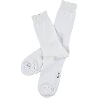 Topeco Men Classic Socks Plain - White - Str 45/48