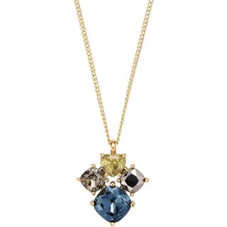 DYRBERG/KERN MASIKA HALSKÆDE 370012 (Gold, Blue, ONESIZE)