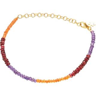 Susanne Friis Bjørner Armbånd - Armbånd med Granat, Karneol og Ametyst - 1862-2-555