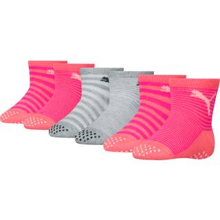 PUMA Baby Classic Socks 6 pack, Clothing, Violet Purple Combo, 19-22