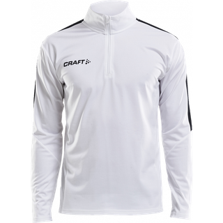 PROGRESS Halfzip LS Tee JR - White