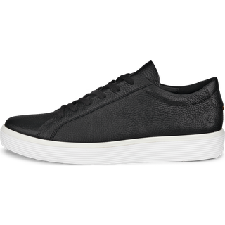 ECCO Soft 60 M - Sneakers i læder til herrer - Sort - Size: 44 (UK 10)