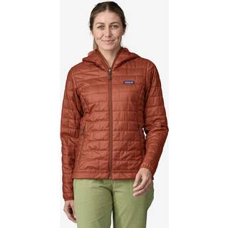 Patagonia Women's Nano Puff Hoody Burnished Red, M