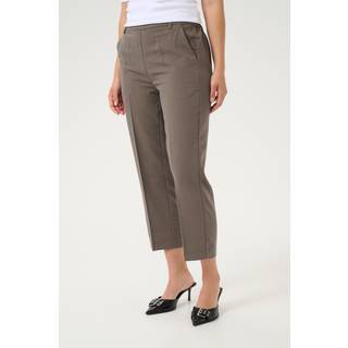 Kaffe Kasakura Hw Cropped Pants Pants 10506127 Major Brown (36)