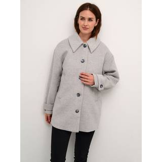 Kaffe Kamaja Coat Jakker 10508759 Grey Melange (38)