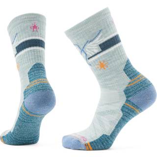 Smartwool Women's Hike Light Cushion Hoo Who Crew Socks Vandresokker Damer størrelse S farve grå