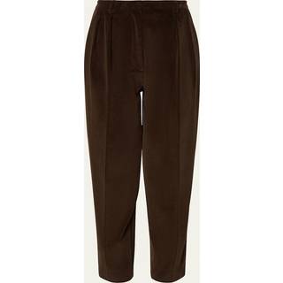Altuzarra Emmett cotton corduroy tapered pants - brown - XXS