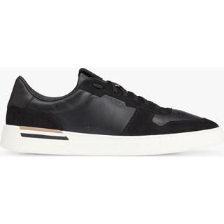 BOSS Black Herren Sneaker weiß Glattleder