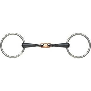 Shires Equestrian Copper Lozenge Sweet Iron Snaffle Bit (5 """")