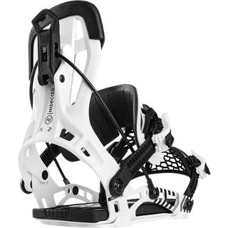 Nidecker Flow Nx2 Hybrid 2025 Snowboardbindinger - M - white