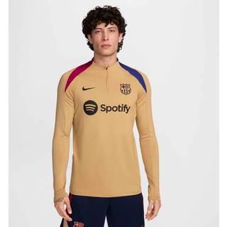 FC Barcelona Strike Nike Dri-FIT-fodboldtræningstrøjen til mænd - brun - L