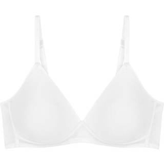Glamourise fuld figur plus st?rrelse front-lukning t-back wonderwire bh underwire 1246 hvid