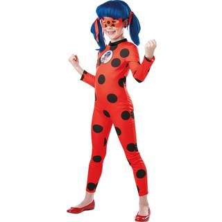 Miraculous Ladybug Tikki Kostume med Maske, 7-8 år