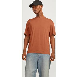 Ensfarvet T-shirt