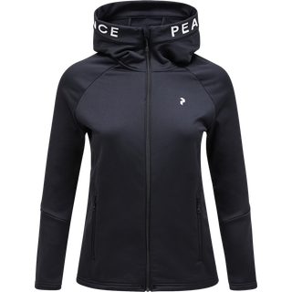 Rider Zip Hood W Black/Black (XS)