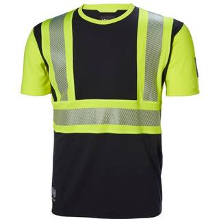 Helly Hansen Workwear ICU 79271-369 T-shirt Bemærk, sort/gul 3XL
