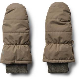 WHEAT Kid's Gesteppte Fäustlinge Jazz Handsker Børn størrelse M - 12-24 Months farve brun