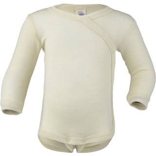 Engel Kid's Wickelbody L/S Merino undertøj Børn størrelse 50/56 farve beige
