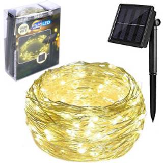 Merle solcelle wirelight 200 stk. - hvidt lys (På lager i butik)