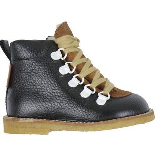 Angulus Black/cognac Vinterstøvle Med Tex - Str. 22