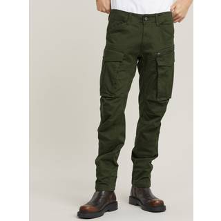 Rovic Zip 3D Regular Tapered Pants - Green - Men