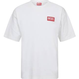 Diesel T Box Lab Logo T Shirt White