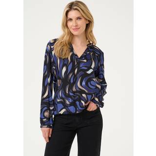 Kaffe KAditte Bluse - Blå - Str 34 - Damer