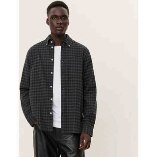 Les Deux - Kent Check Shirt 2.0 - Skjorter til mænd - pine Green/bl - S