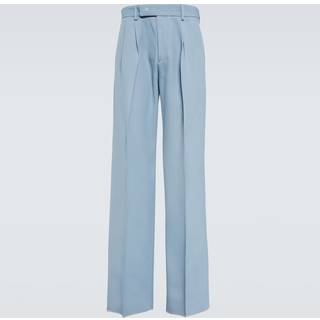 Amiri Wide-leg twill pants - blue - EU 48