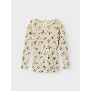 Slim Fit Top Med Lange Ærmer