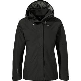 Schöffel Women's 3In1 Jacket Okere 3 i 1-jakke Damer størrelse 34 - Regular farve sort