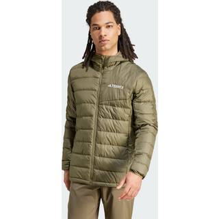 Terrex Multi Light Down Hooded jakke - Olive Strata