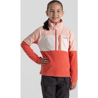 Craghoppers Kid's Bromley Fleecepullover Fleecesweatere Børn størrelse 104 farve rød