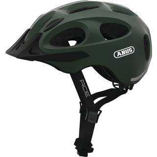 ABUS Youn-I ACE cykelhjelm - Metalic Green - Hjelmstørrelse 48-54 cm